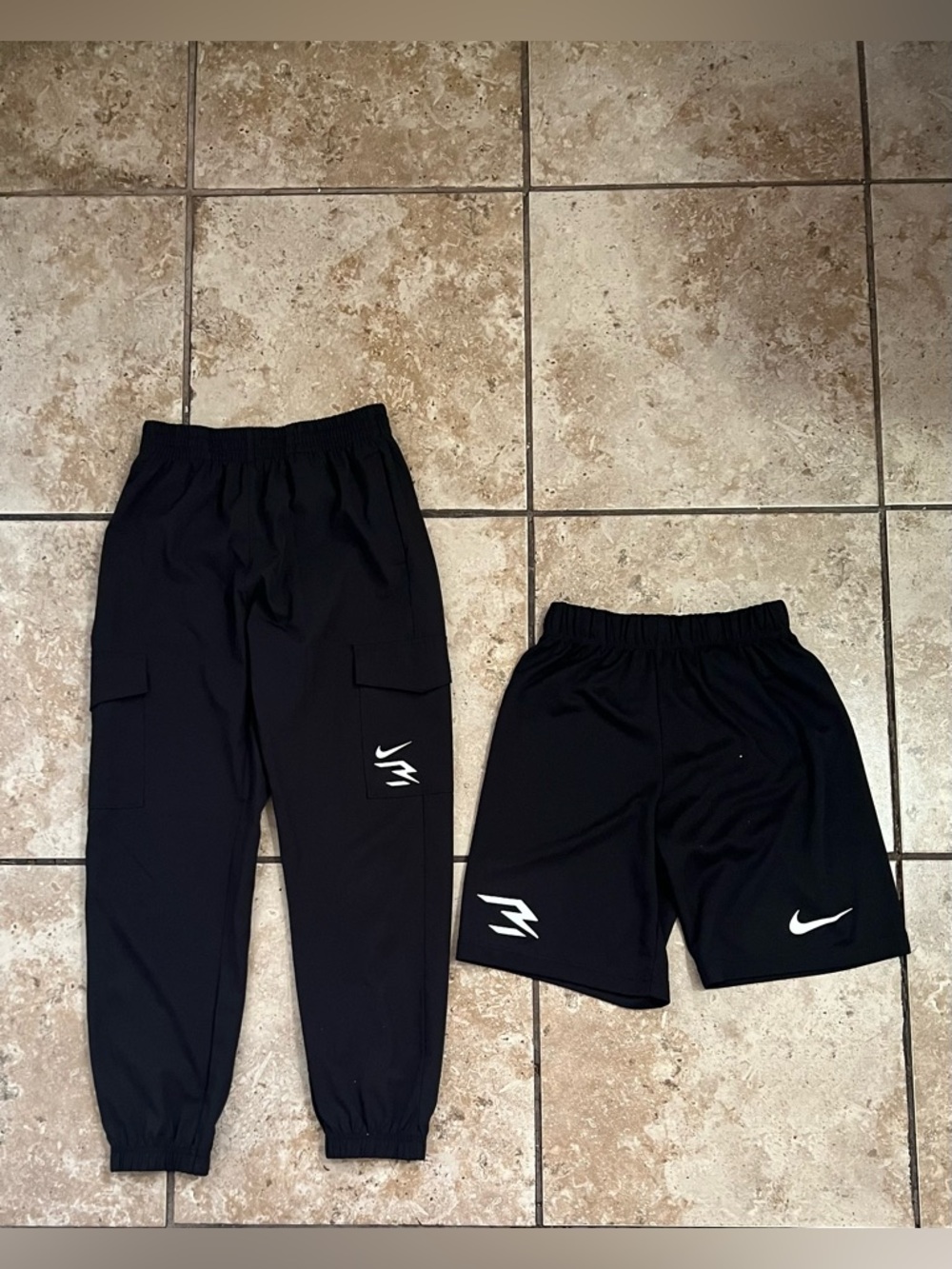 Bundle: Boys Nike 3BRAND Joggers and Athletic Shorts